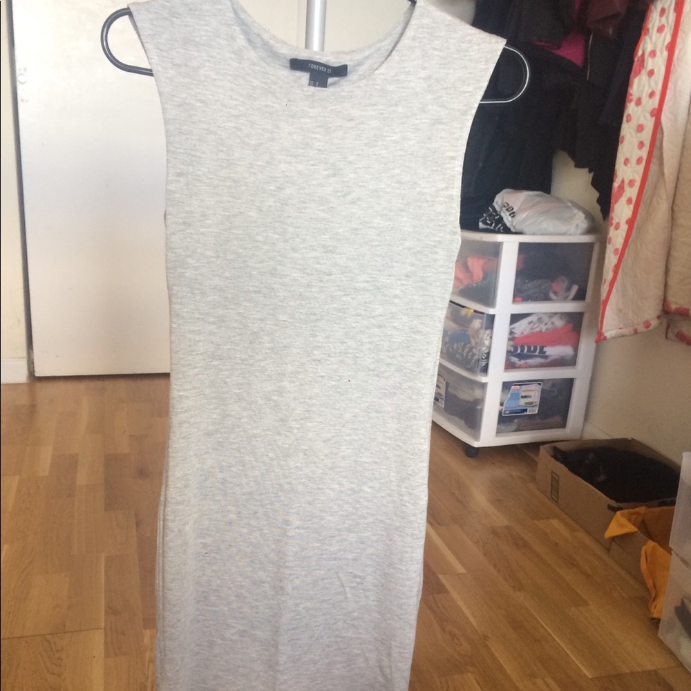Body con grey forever21 dress